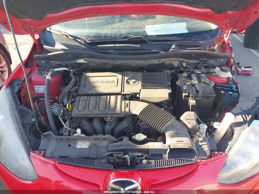 2013 Mazda Mazda2 Sport VIN: JM1DE1KY1D0153830 Lot: 43683150