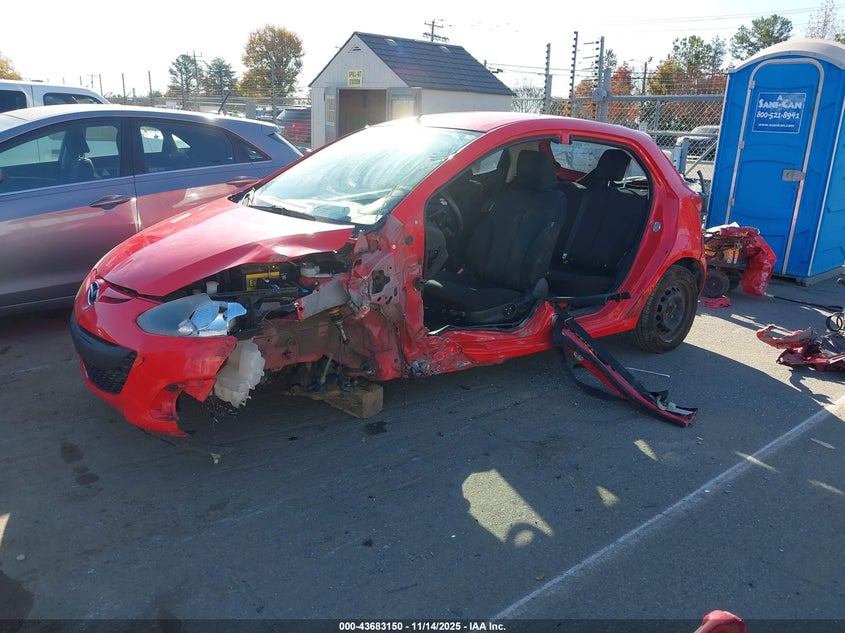2013 Mazda Mazda2 Sport VIN: JM1DE1KY1D0153830 Lot: 43683150