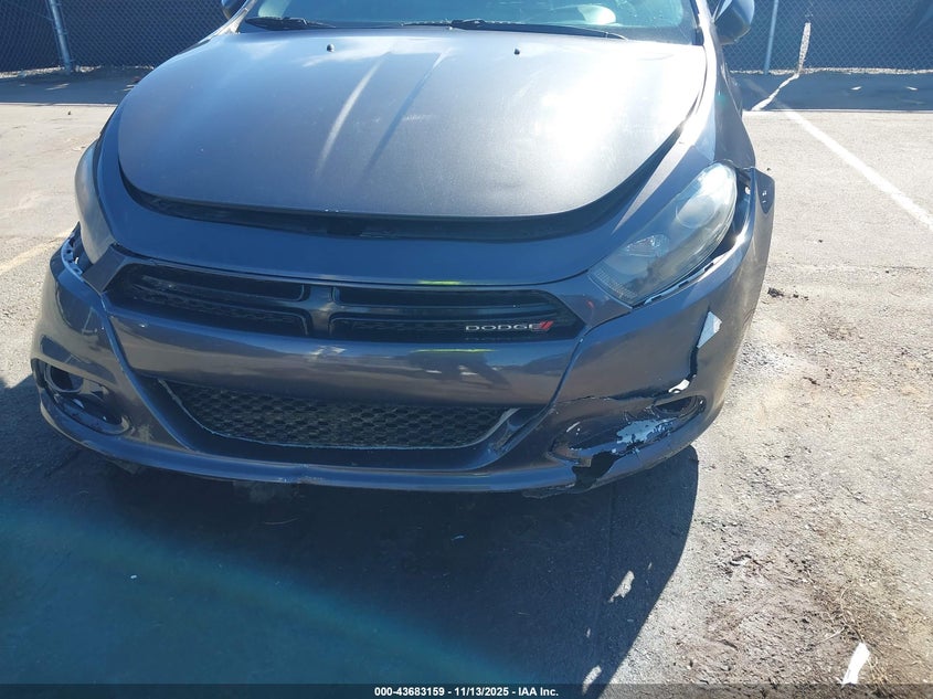 2015 Dodge Dart Sxt VIN: 1C3CDFBB9FD431803 Lot: 43683159