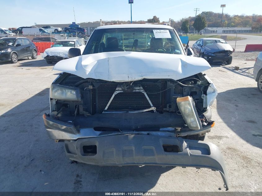 2005 Chevrolet Silverado 1500 Work Truck VIN: 1GCEC14X05Z262730 Lot: 43683161