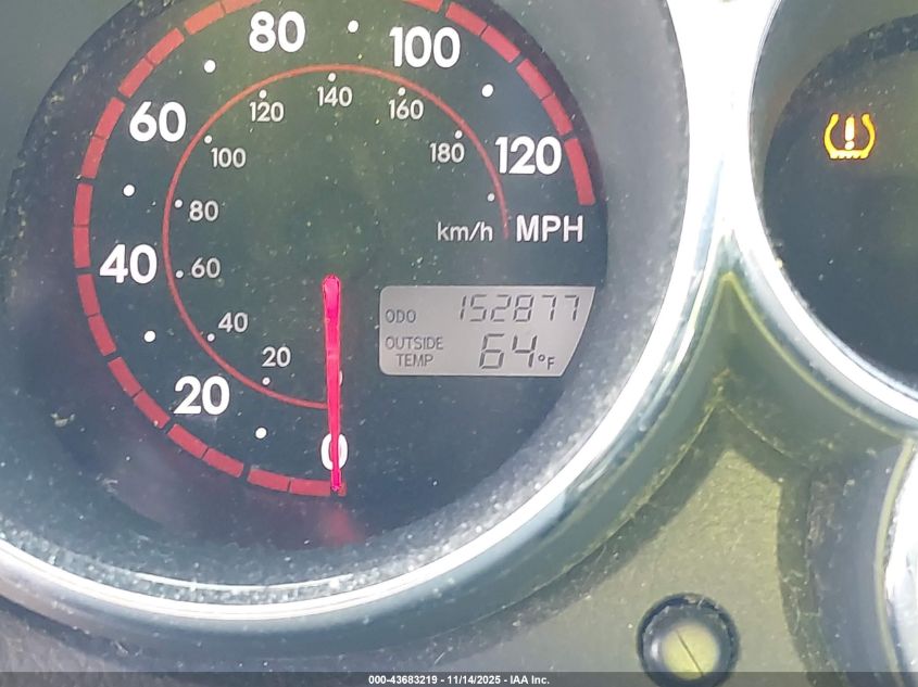 2007 Pontiac Vibe VIN: 5Y2SL658X7Z400817 Lot: 43683219