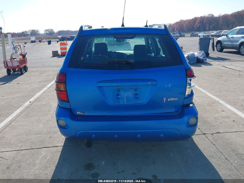 2007 Pontiac Vibe VIN: 5Y2SL658X7Z400817 Lot: 43683219