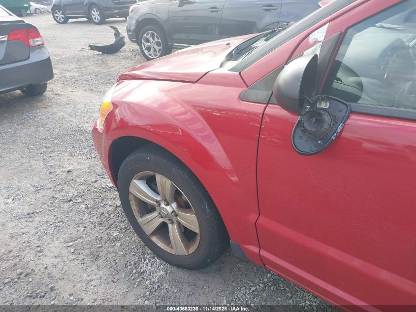 2012 Dodge Caliber Sxt VIN: 1C3CDWDA7CD533990 Lot: 43683230