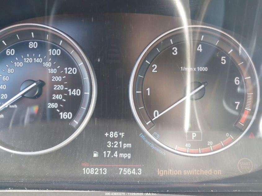 2013 BMW 528I VIN: WBAXG5C58DDY35077 Lot: 43683279