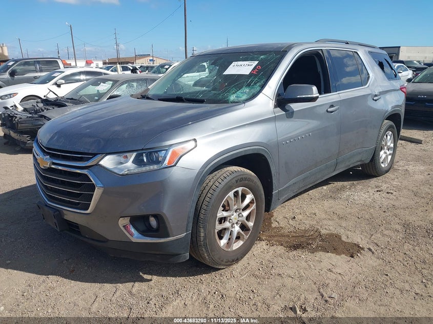 2019 CHEVROLET TRAVERSE 1LT - 1GNERGKWXKJ228453