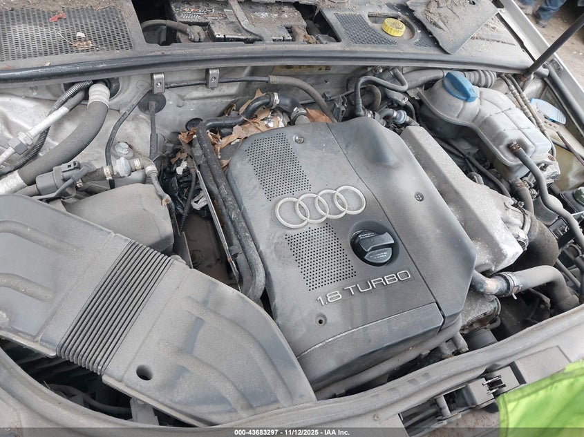 2002 Audi A4 1.8T VIN: WAULC68E52A310937 Lot: 43683297