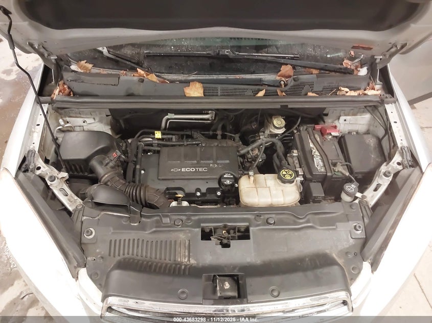 2015 Chevrolet Trax 1Ls VIN: KL7CJPSB8FB067571 Lot: 43683298