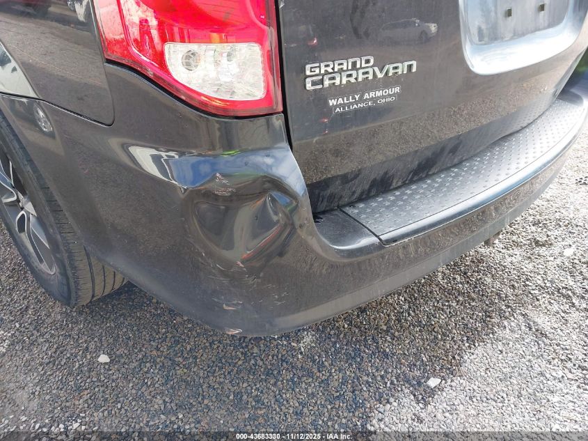 2017 Dodge Grand Caravan Se Plus VIN: 2C4RDGBG4HR819285 Lot: 43683330