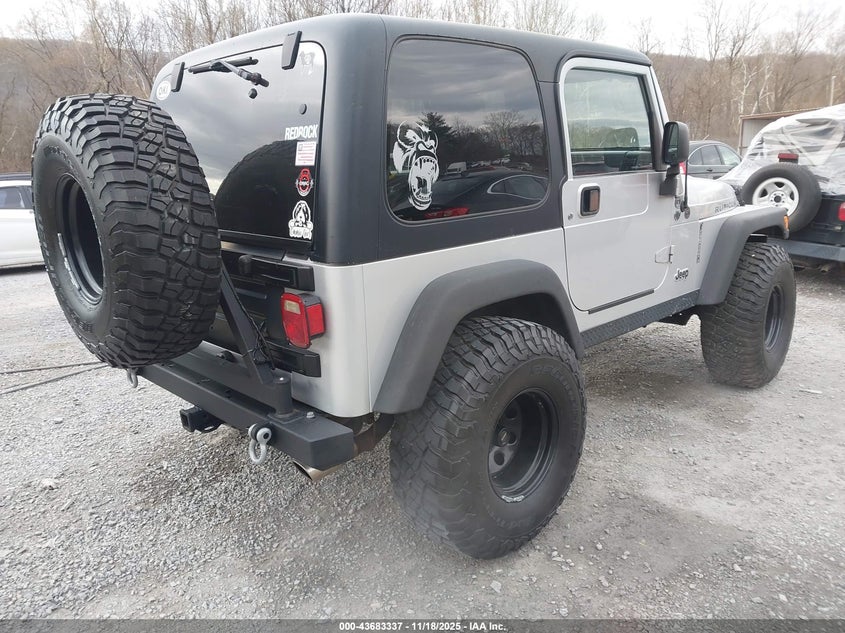 1J4FA69S14P766244 2004 JEEP WRANGLER photo no. 4