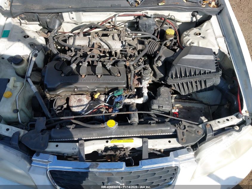 2002 Nissan Sentra Gxe VIN: 3N1CB51D02L679640 Lot: 43683376