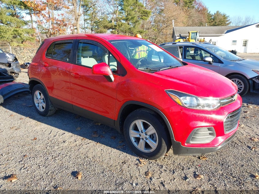 2020 CHEVROLET TRAX FWD LS - KL7CJKSB6LB353854