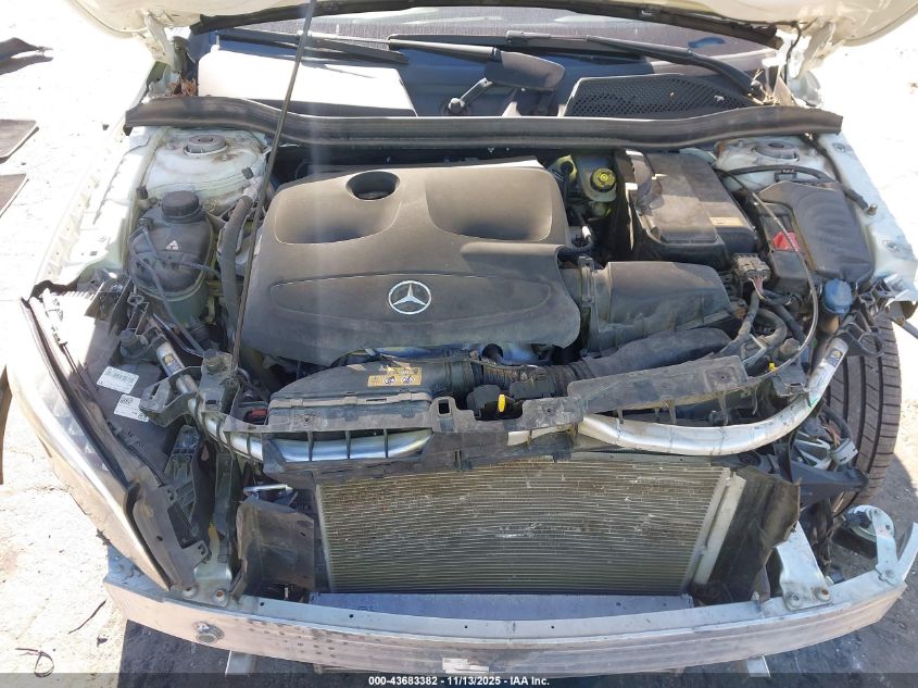 2016 Mercedes-Benz Gla 250 VIN: WDCTG4EB1GJ206999 Lot: 43683382