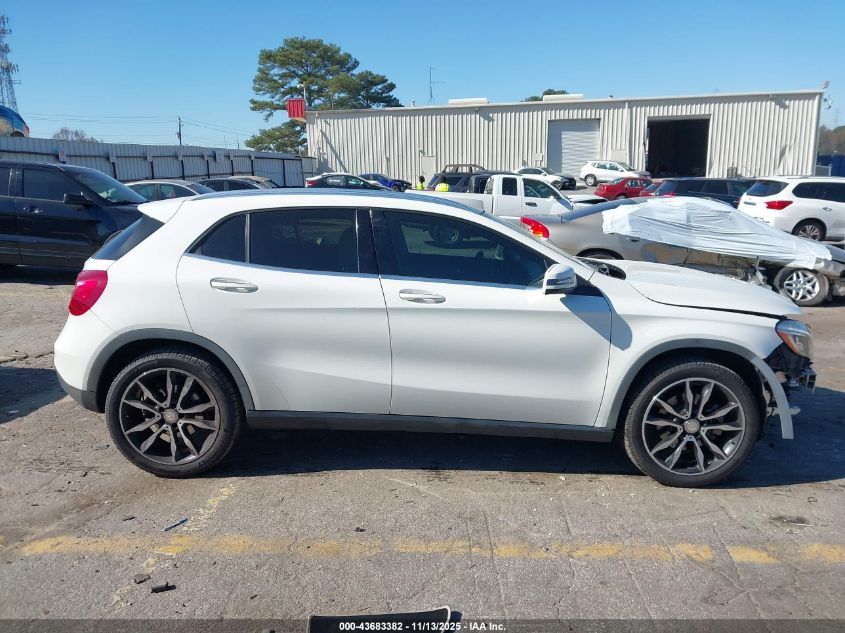 2016 Mercedes-Benz Gla 250 VIN: WDCTG4EB1GJ206999 Lot: 43683382