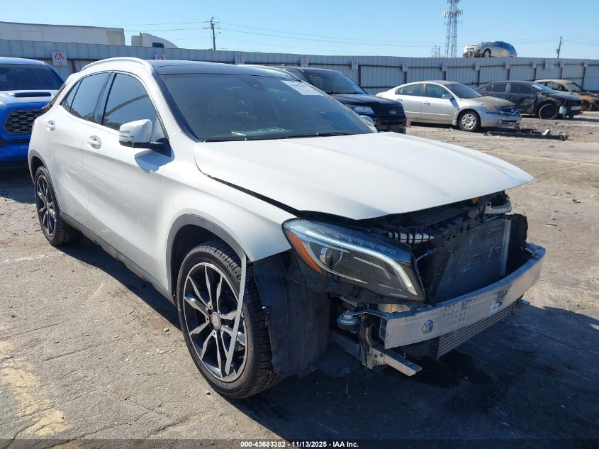 2016 Mercedes-Benz Gla 250 VIN: WDCTG4EB1GJ206999 Lot: 43683382