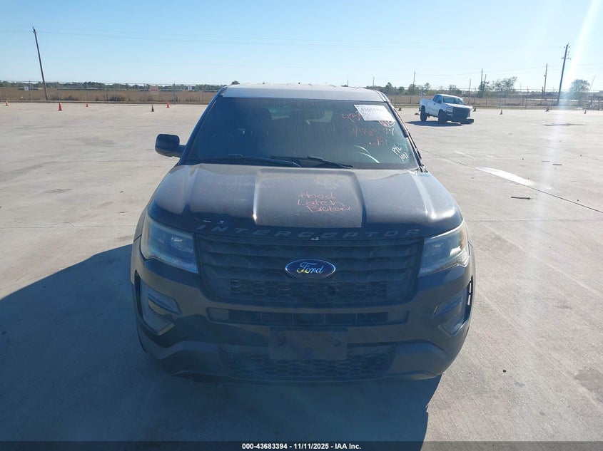 2017 Ford Police Interceptor VIN: 1FM5K8AT0HGB82806 Lot: 43683394