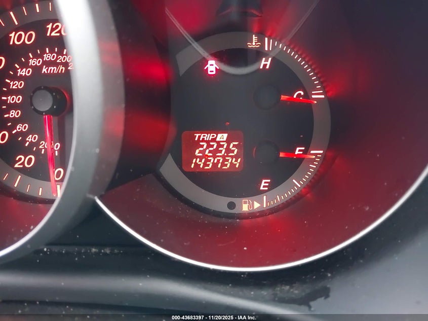 2008 Mazda Mazda3 S Touring VIN: JM1BK343381878519 Lot: 43683397