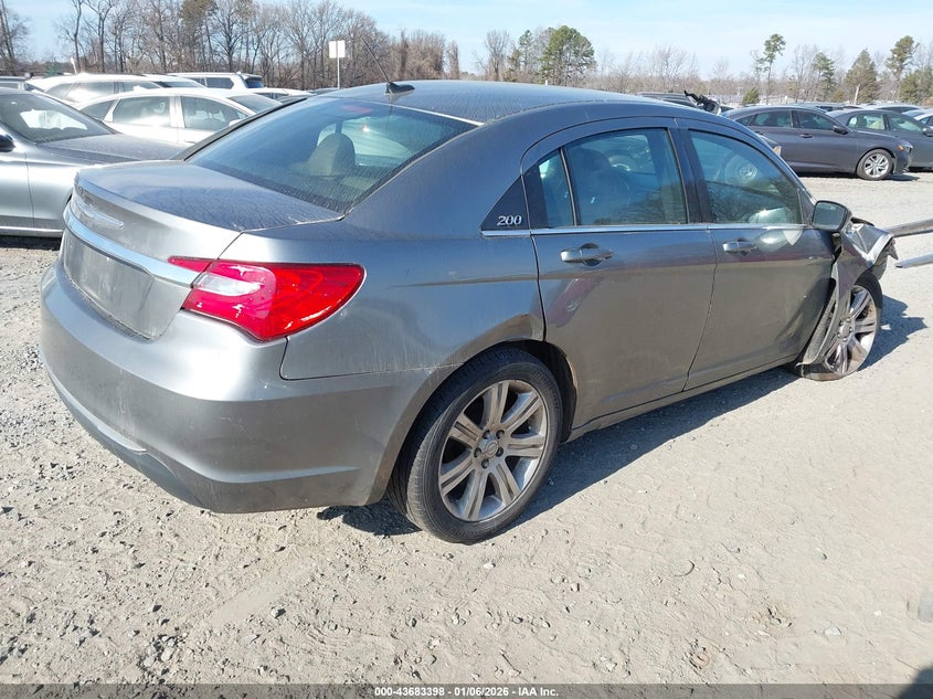 Vin: 1c3bc1fg4bn623948, lot: 44178691, chrysler 200 touring 20114