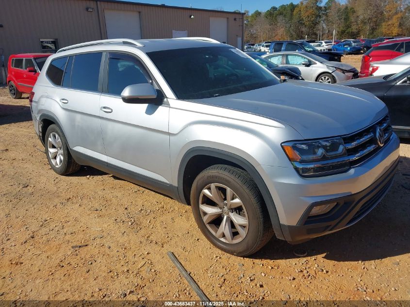 2018 VOLKSWAGEN ATLAS 3.6L V6 SE/3.6L V6 SE W/TECHNOLOGY - 1V2LR2CA5JC507106