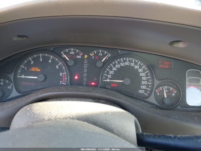 2002 Pontiac Bonneville Se VIN: 1G2HX54K224148917 Lot: 43683442