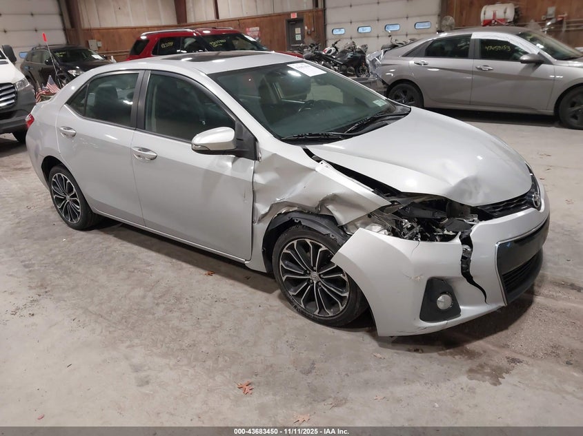 2015 TOYOTA COROLLA S PLUS - 2T1BURHE2FC327354