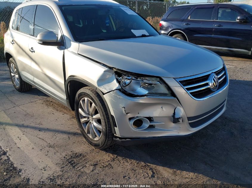 2011 Volkswagen Tiguan Se VIN: WVGAV7AX8BW526317 Lot: 43683460