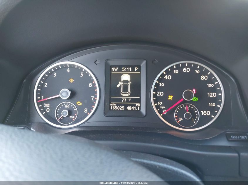 2011 Volkswagen Tiguan Se VIN: WVGAV7AX8BW526317 Lot: 43683460