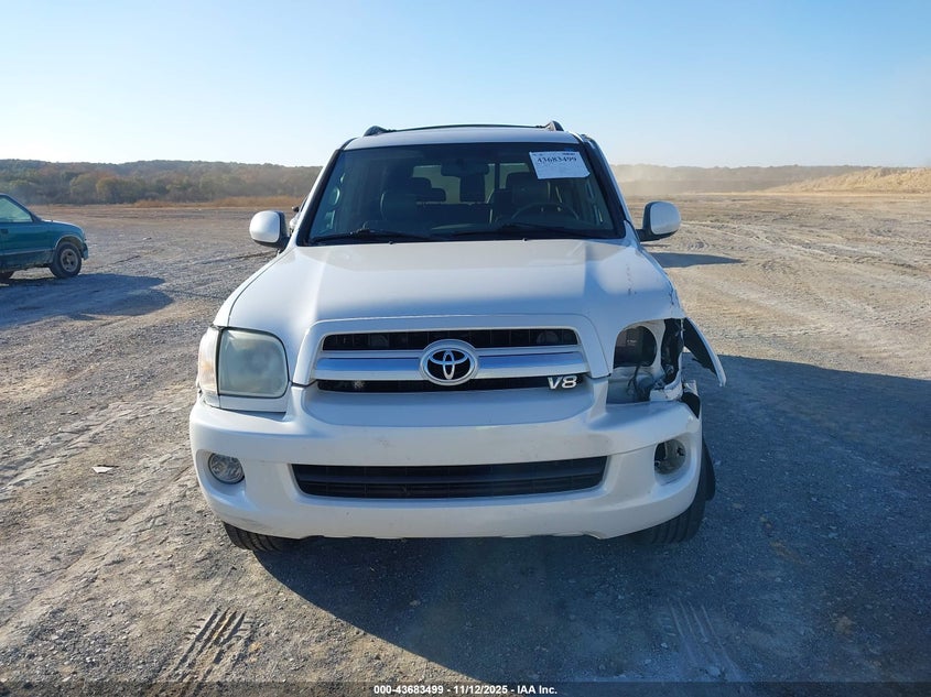 2006 Toyota Sequoia Limited V8 VIN: 5TDBT48A26S257901 Lot: 43683499