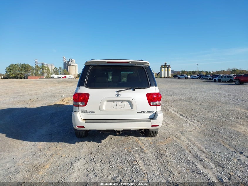 2006 Toyota Sequoia Limited V8 VIN: 5TDBT48A26S257901 Lot: 43683499