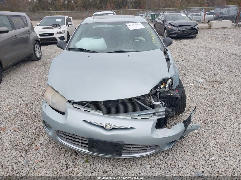 2003 Chrysler Sebring Lxi VIN: 1C3EL56R83N516800 Lot: 43683505