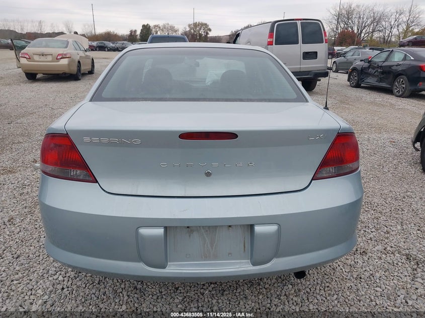 2003 Chrysler Sebring Lxi VIN: 1C3EL56R83N516800 Lot: 43683505