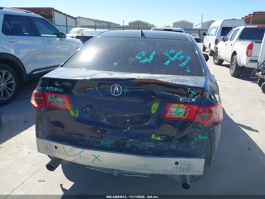2011 Acura Tsx 2.4 VIN: JH4CU2F61BC004356 Lot: 43683513