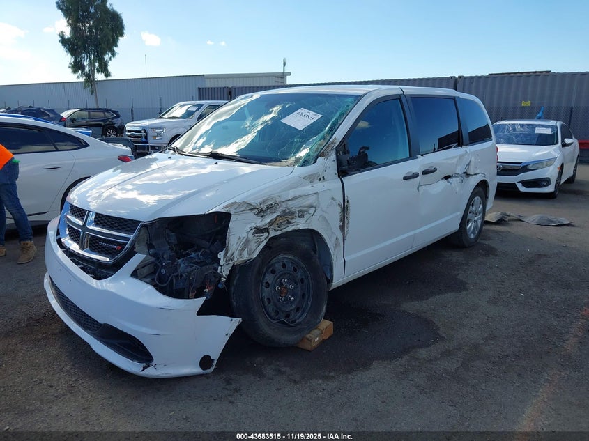 2020 Dodge Grand Caravan Se VIN: 2C4RDGBG1LR162745 Lot: 43683515