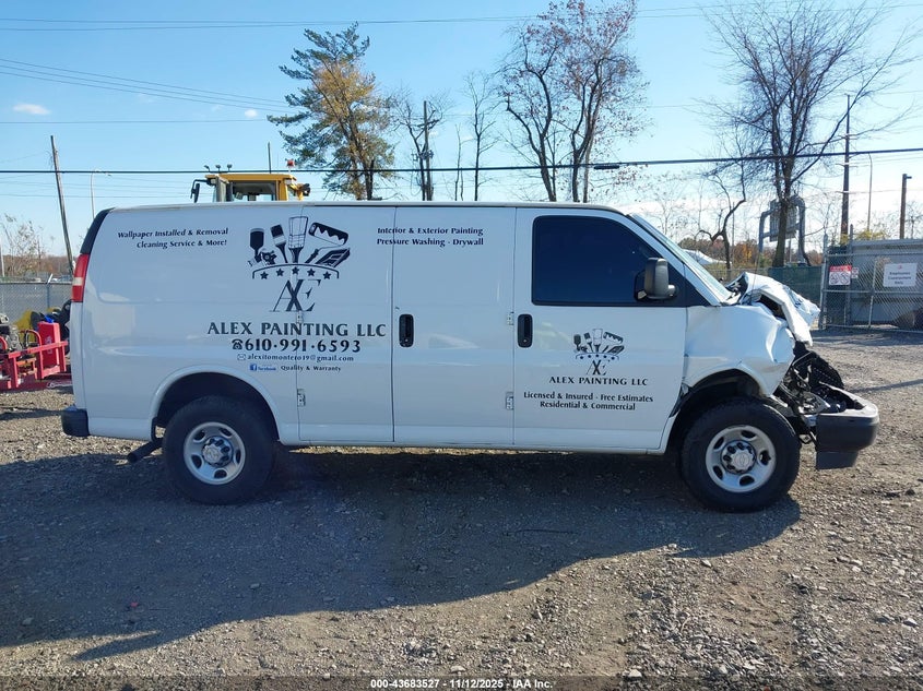 2018 Chevrolet Express 2500 Work Van VIN: 1GCWGAFG1J1205306 Lot: 43683527