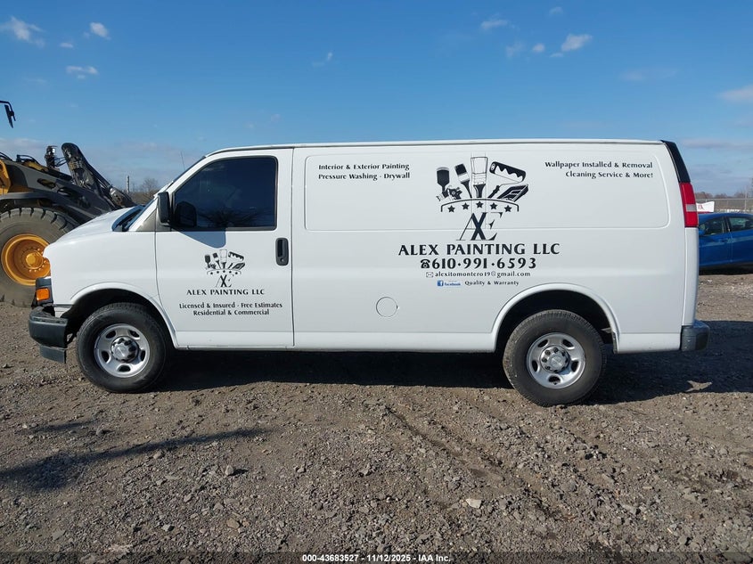 2018 Chevrolet Express 2500 Work Van VIN: 1GCWGAFG1J1205306 Lot: 43683527