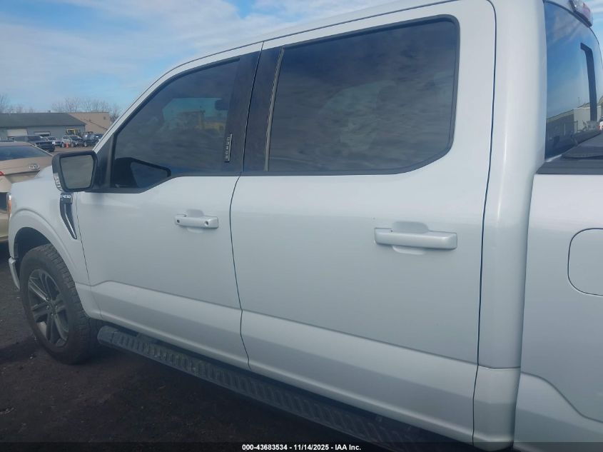 2022 Ford F-150 Xlt VIN: 1FTEW1EP0NKE03830 Lot: 43683534