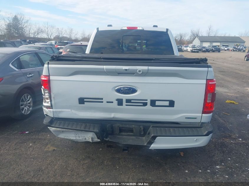 2022 Ford F-150 Xlt VIN: 1FTEW1EP0NKE03830 Lot: 43683534