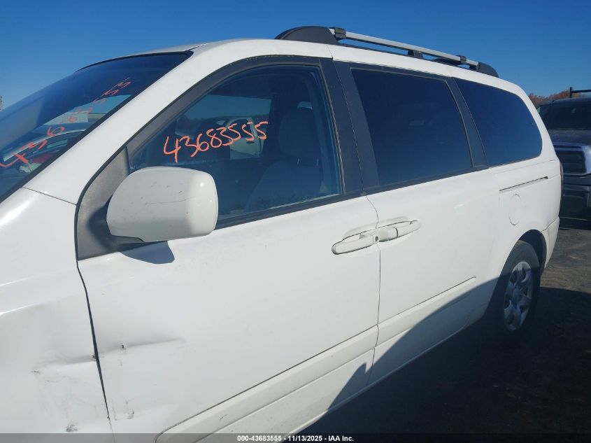 2008 Kia Sedona Lx VIN: KNDMB233586243843 Lot: 43683555