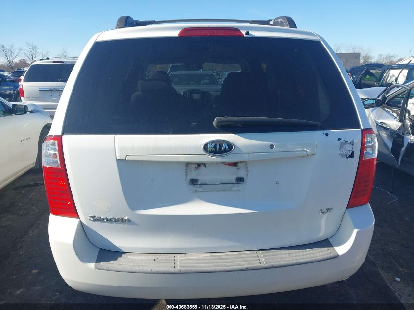 2008 Kia Sedona Lx VIN: KNDMB233586243843 Lot: 43683555