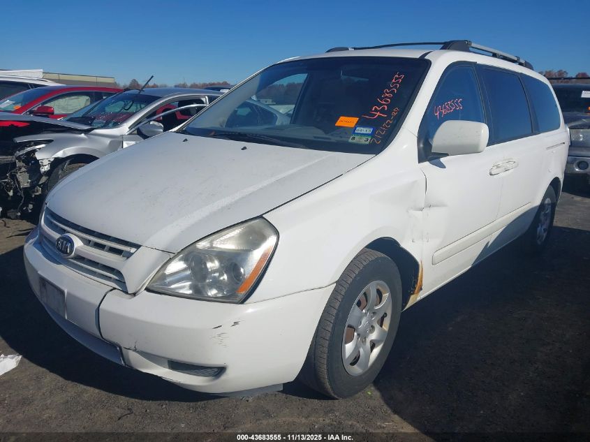 2008 Kia Sedona Lx VIN: KNDMB233586243843 Lot: 43683555