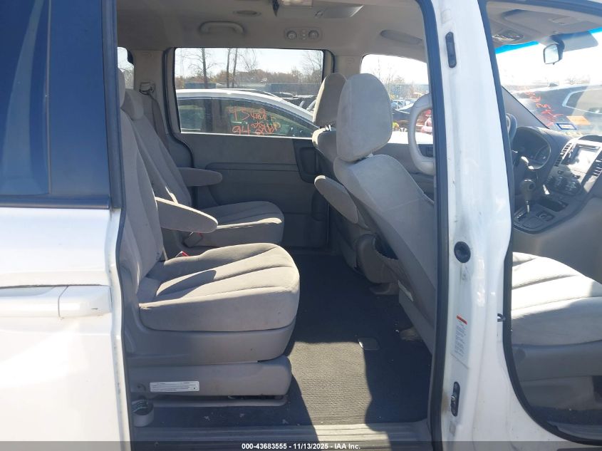 2008 Kia Sedona Lx VIN: KNDMB233586243843 Lot: 43683555