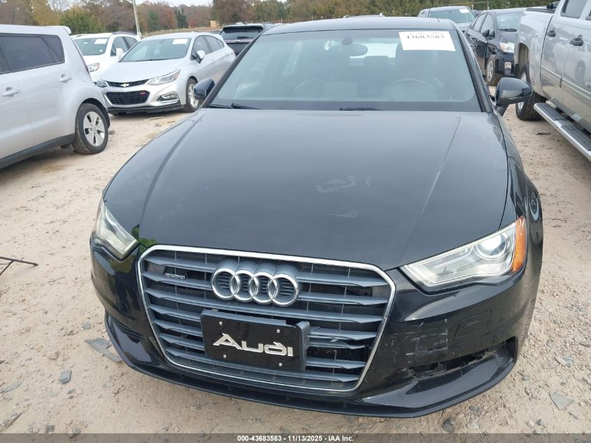 2015 Audi A3 2.0T Premium VIN: WAUBFGFF6F1116878 Lot: 43683583