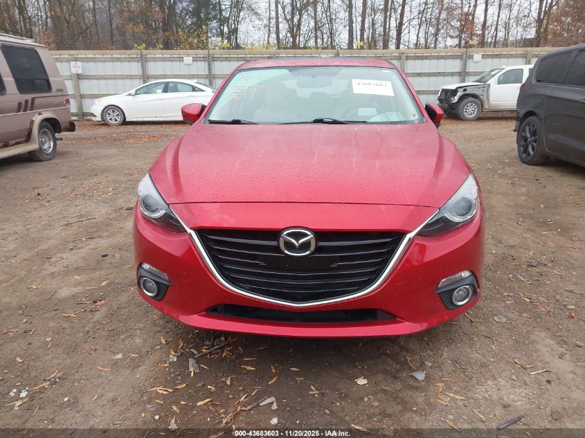 2015 Mazda Mazda3 S Grand Touring VIN: JM1BM1M37F1236834 Lot: 43683603