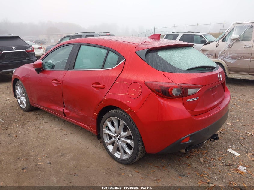 JM1BM1M37F1236834 2015 MAZDA 3 photo no. 3
