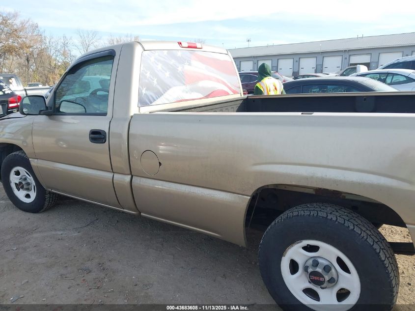 2004 GMC Sierra 1500 Work Truck VIN: 1GTEC14V14E114865 Lot: 43683608