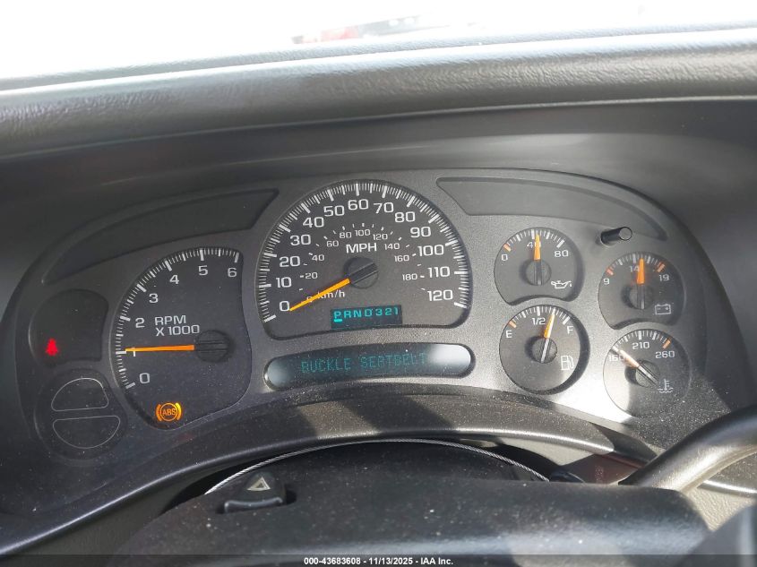 2004 GMC Sierra 1500 Work Truck VIN: 1GTEC14V14E114865 Lot: 43683608