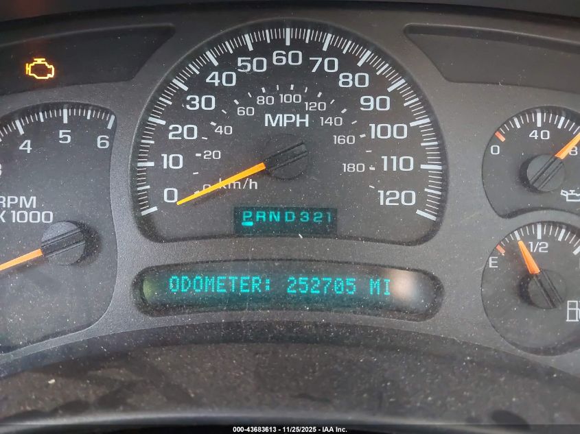 2004 Chevrolet Tahoe Lt VIN: 1GNEC13ZX4R247211 Lot: 43683613