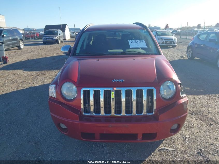 2008 Jeep Compass Sport VIN: 1J8FF47W08D780136 Lot: 43683630
