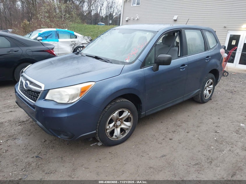 JF2SJAAC9EH412593 2014 SUBARU FORESTER photo no. 2