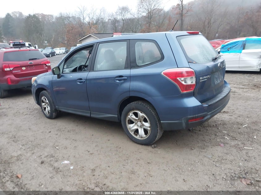 JF2SJAAC9EH412593 2014 SUBARU FORESTER photo no. 3