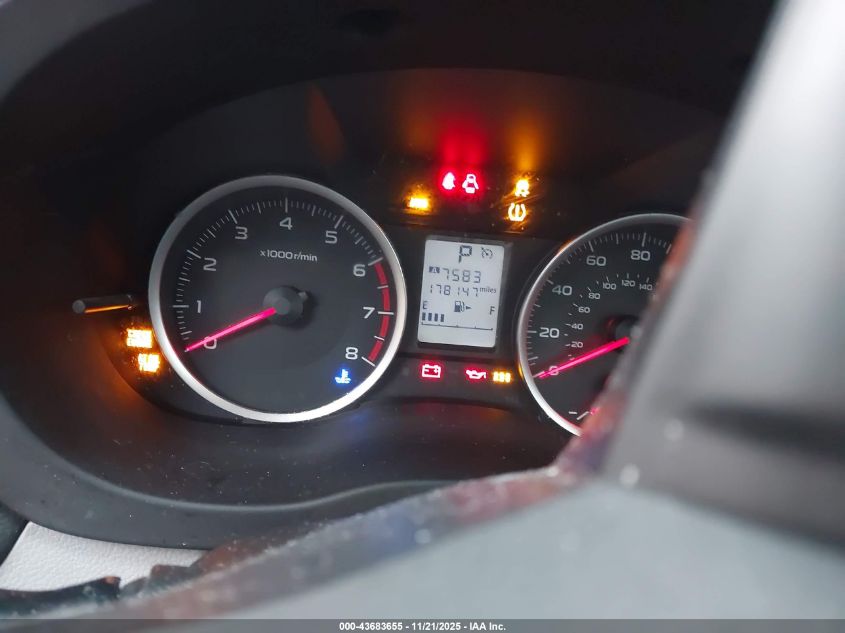 2014 Subaru Forester 2.5I VIN: JF2SJAAC9EH412593 Lot: 43683655